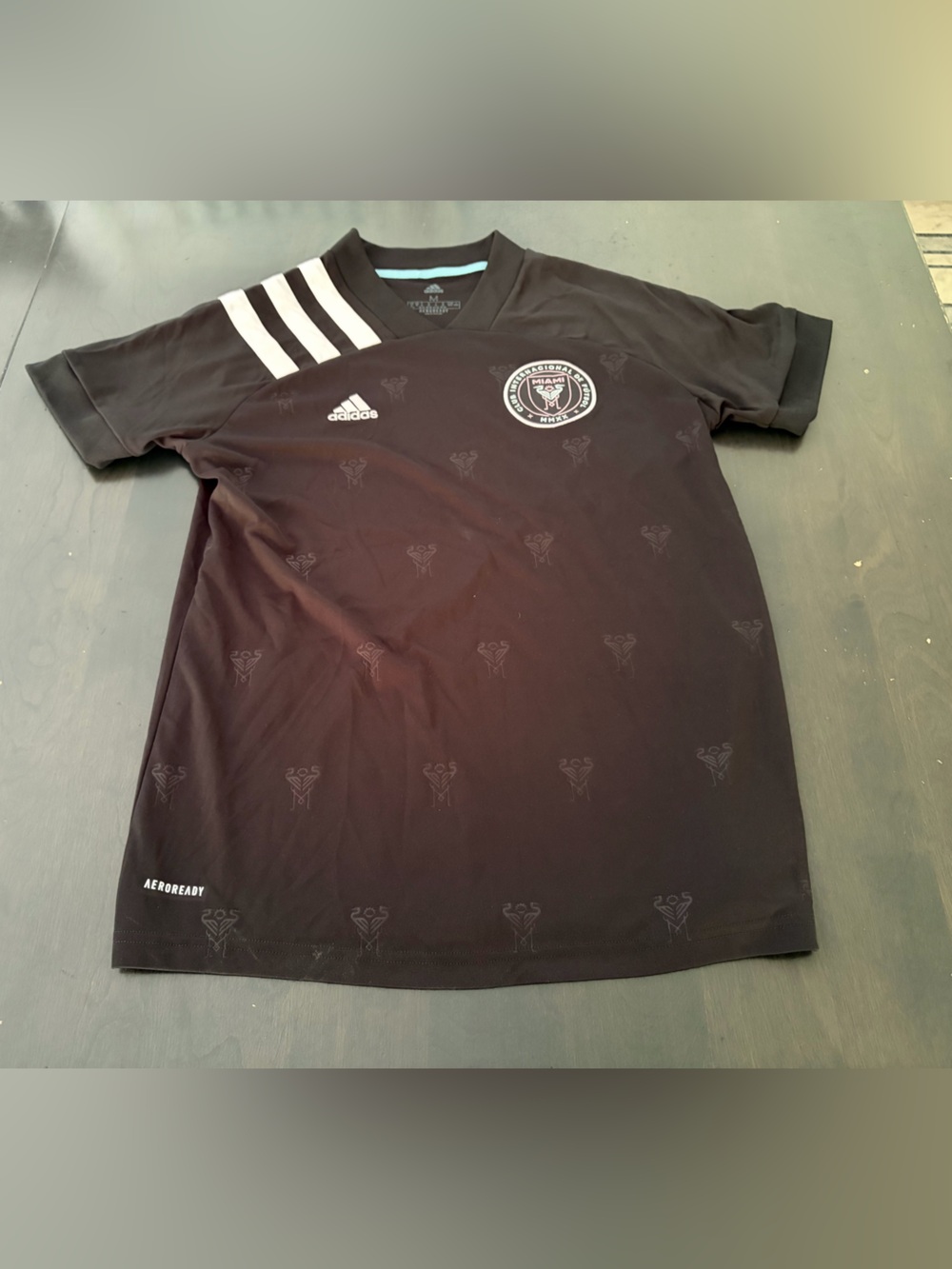 2020 Adidas Black Inter Miami MLS Inaugural Soccer Jersey Women’s size Medium